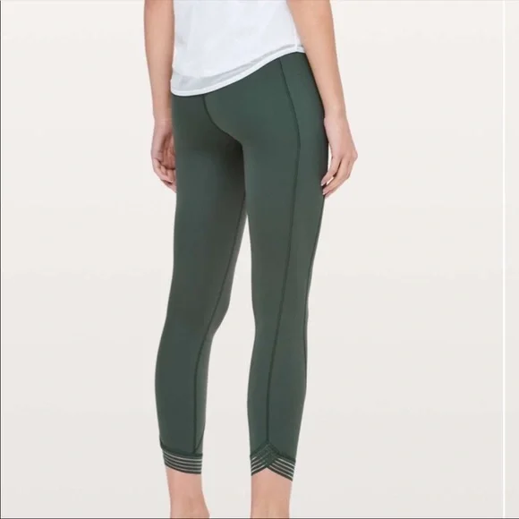 LULULEMON!! Find focus 7/8 25 size 6!! Deep Ivy - Picture 6 of 14